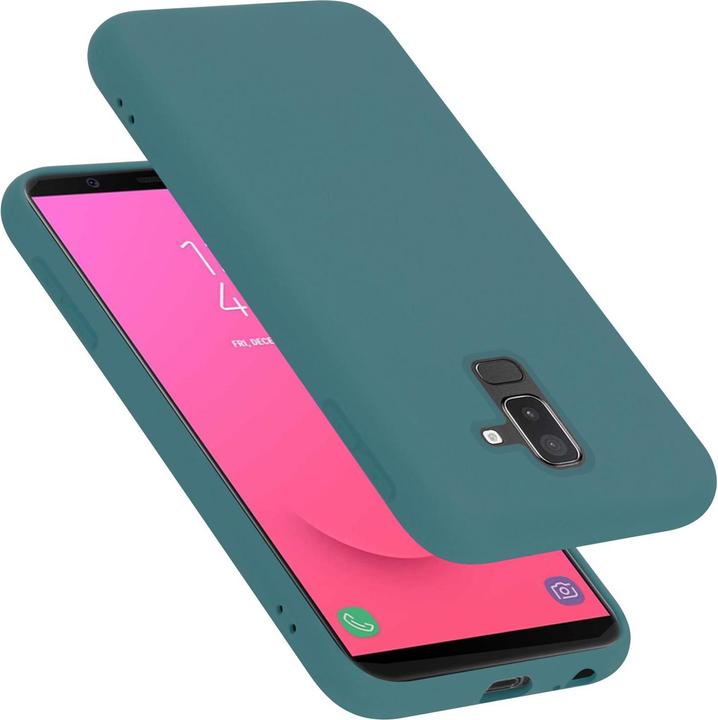 Immagine prodotto Cadorabo Copertura della cassa del silicone liquido TPU (Samsung Galaxy J8 (2018))