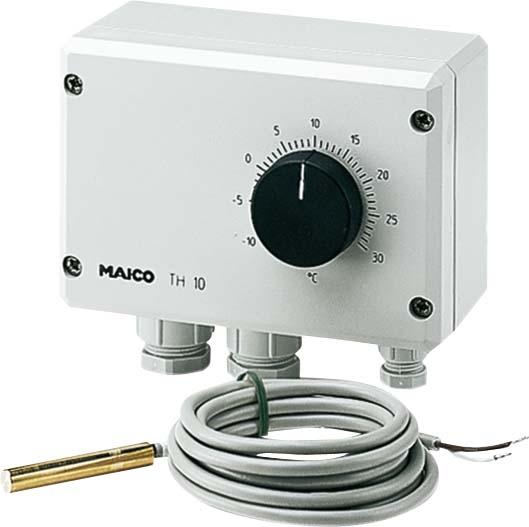 Immagine prodotto Maico MAI TH 10 Termostato 230V IP54 125x110x69mm Montaggio esterno