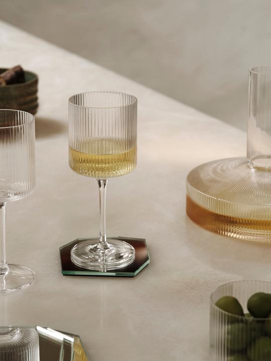 Image du produit Ferm Living Ondulation (26 cl, 2 Verres, Verres à vin blanc)