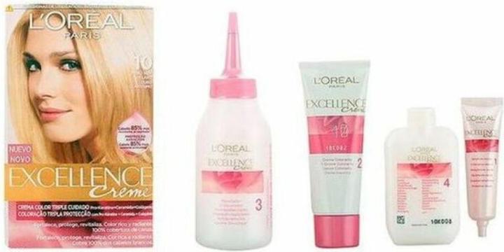 Produktbild L'Oréal Paris EXCELLENCE Creme tinte #10 rubio muy claro (#10)