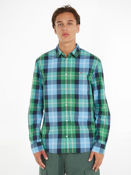 Image du produit Tommy Hilfiger chemise dÃ©contractÃ©e Ã carreaux verts (XL)