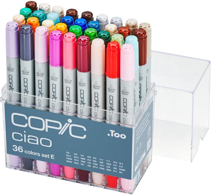 Immagine prodotto Copic Set di 36 E (Multicolore, 3 mm, 36 x)