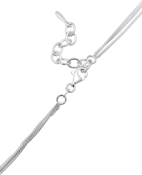 Image du produit Elli Géo, cercle, couche, rectangle (Cristal de verre, Argent sterling 925, 40 cm)