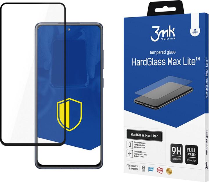 Produktbild 3MK Hardglass Max Lite Bildschirmschutz (1 Stück, Samsung Galaxy S20 FE, Samsung Galaxy S20 Lite)