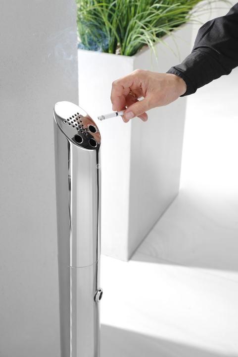 Immagine prodotto Hendi Piedistallo posacenere a colonna modello acciaio inox 170x920 m