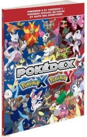 Actual product image Pokemon - Pokedex X & Y - French