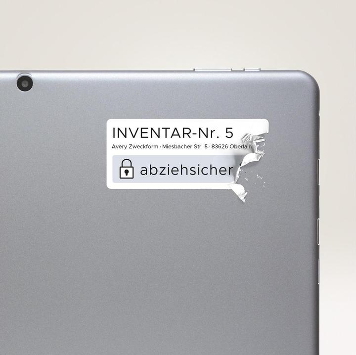 Produktbild Avery Abziehsichere Etiketten