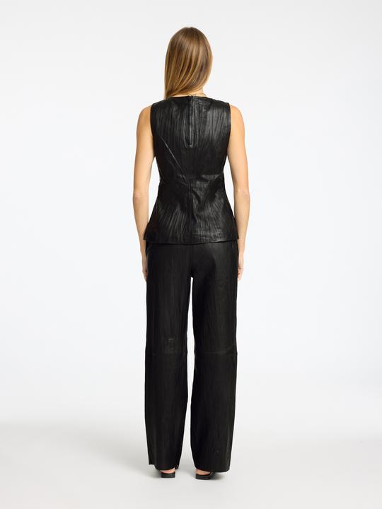 Produktbild Selected Femme Leder Oberteil (36)