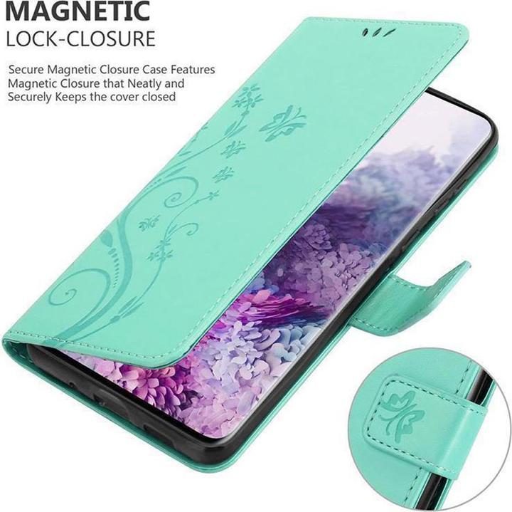 Productafbeelding Cadorabo Bloemen Boekomslag (Samsung Galaxy S20+)