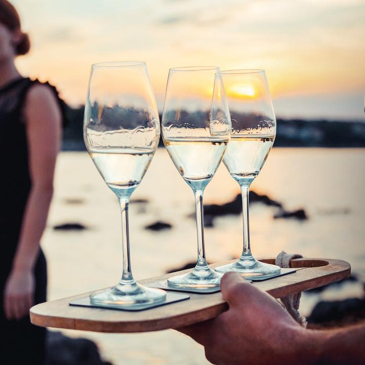 Image du produit Silwy Verre à champagne Outdoor Verres en cristal (set de 2) (20 cl, 2 Verres, Flûtes à champagne)