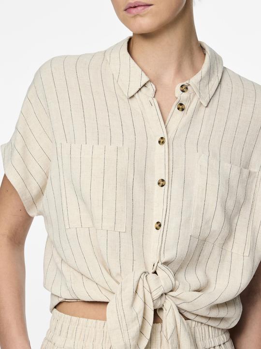 Image du produit Pieces PCVINSTY Blouse en lin mélangé (L)