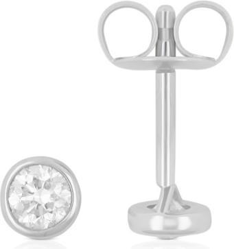 Produktbild Muau Ohrstecker Zargen-Fassung (Weissgold 750)
