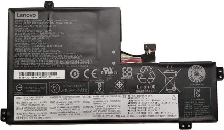 Produktbild Lenovo Battery 42 WH 3 Cell (3 Zellen, 3635 mAh)