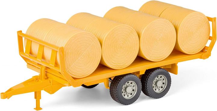 Carson Model sport 1:16 hay wagon for RC tractor yellow 1:16 trailer