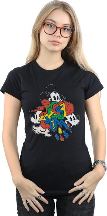 Immagine prodotto Disney Mickey Mouse Vintage Arrows Maglietta Donna (S)