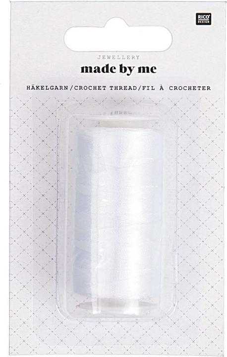 Actual product image Rico Crochet thread, white 0.2 mm, 300 m (300 m)