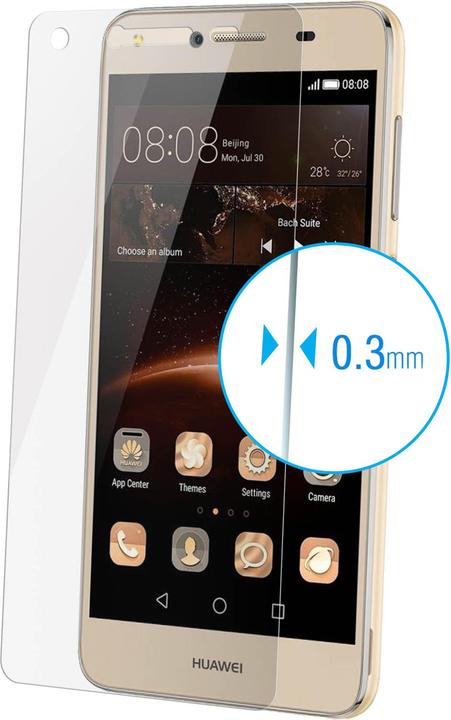 Actual product image Avizar Crystal clear film, glass screen protector (1 Piece, Huawei Y5 II)