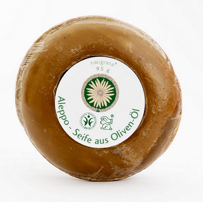 Produktbild FINigrana Aleppo Milde Olivenseife rund (Flüssigseife)