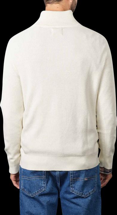 Produktbild GANT Cotton Rib Pullover Half Zip Cream (XL)