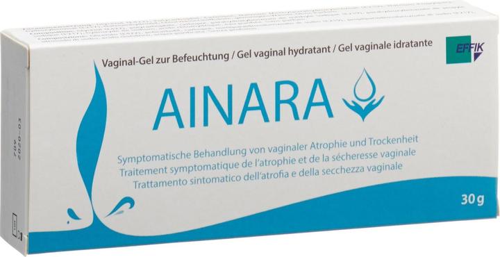 Actual product image Ainara non hormonal vaginal gel tube incl. cannula (Intimate gel)