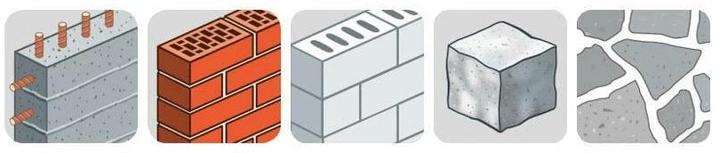 Produktbild kwb Rocker Beton- und Steinbohrer Set 5-tlg. (3 mm, 4 mm, 5 mm, 6 mm, 8 mm)