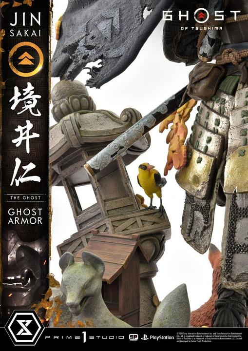 Actual product image Prime 1 Studio Ghost of Tsushima "Jin Sakai" 1/4