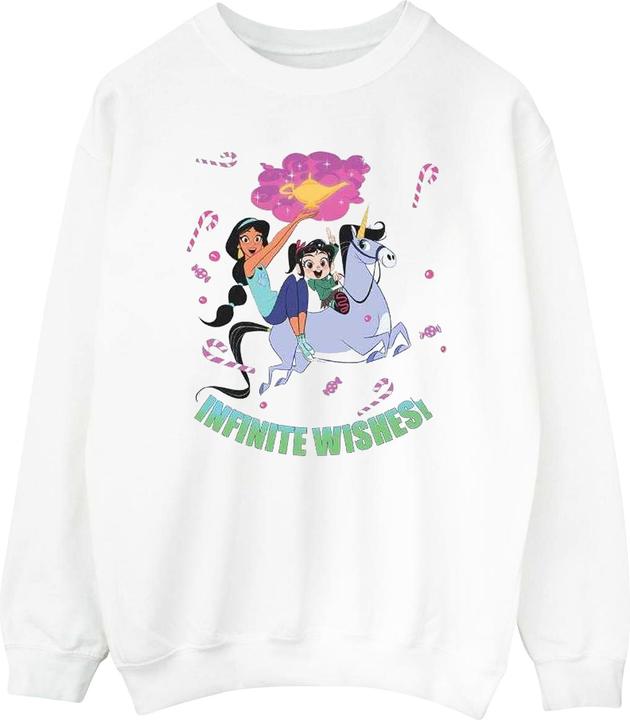 Disney Wreck It Ralph Jasmine And Vanellope Sweatshirt Jungen