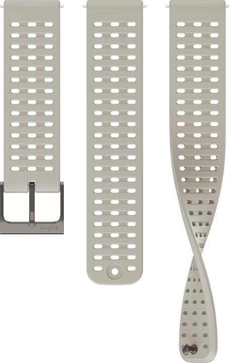 Produktbild Suunto 22 Ath2 Silicone Strap Sand Gray S+M (22 mm, Silikon, Metall)