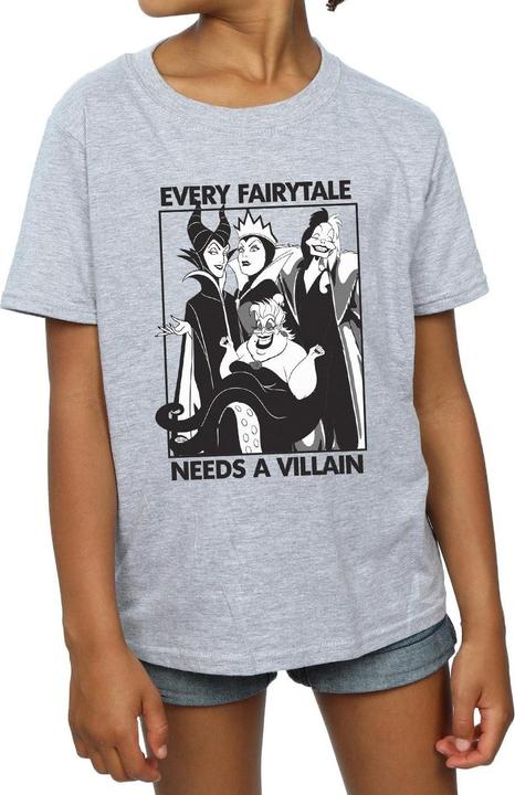 Image du produit Disney - T-shirt EVERY FAIRY TALE NEEDS A VILLAIN - Fille (152, 158)