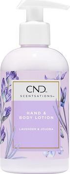 Actual product image CND Scentsations Lavender and Jojoba Hand and Body Lotion 245ml (Body lotion, 245 ml)