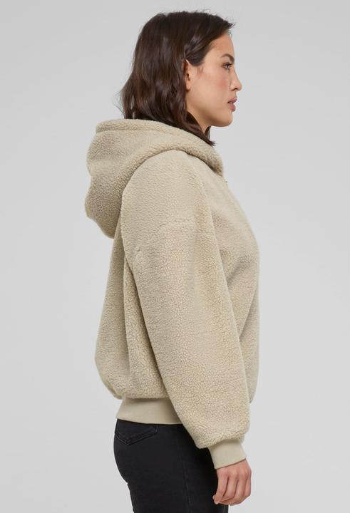 Image du produit Urban Classics Ladies Oversized Sherpa Zip Hoody (5XL)