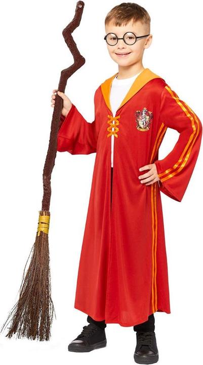 Immagine prodotto Amscan Vestaglia da Quidditch di Harry Potter Grifondoro per bambini da 10 a 12 anni (140)