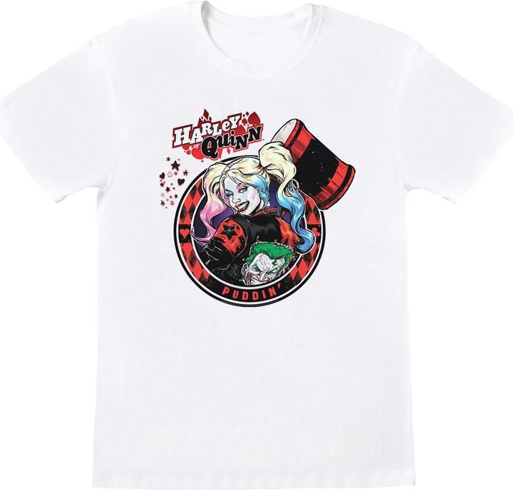 Immagine prodotto Harley Quinn Joker Patch Maglietta Ragazze (152, 158)