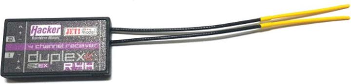 Actual product image Jeti Receiver DUPLEX 2.4EX R4H