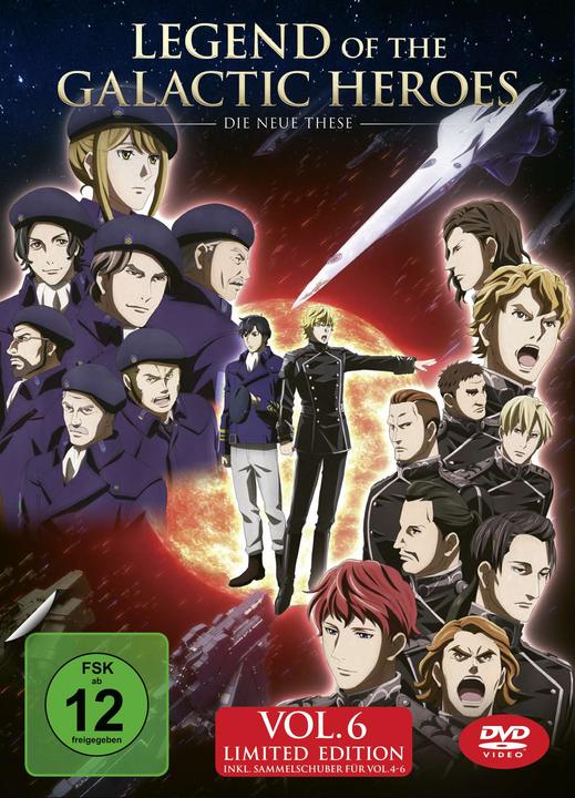 Immagine prodotto Leonine La leggenda degli eroi galattici - La nuova tesi Vol. 6 (DVD, 2019, Tedesco, Giapponese)