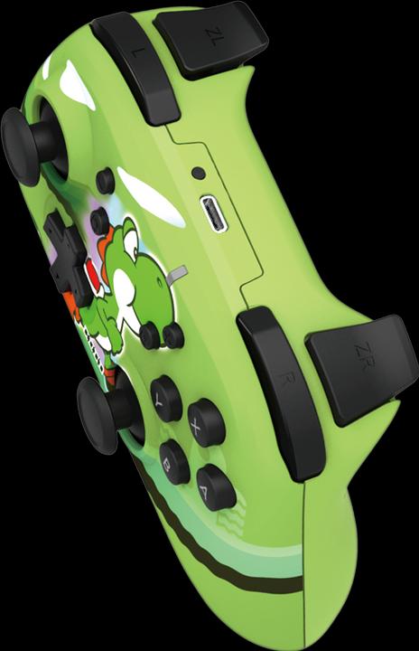 Actual product image HORI Wireless Horipad - Yoshi (Switch)