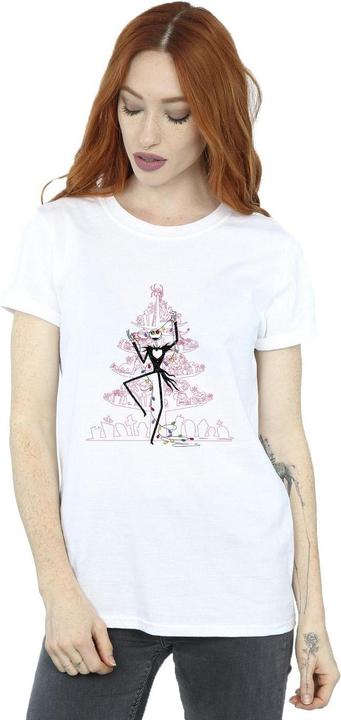 Produktbild Disney The Nightmare Before Christmas Tree Pink TShirt (5XL)
