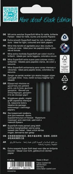 Productafbeelding Faber-Castell Zwarte editie (Gesorteerd, 12 x)