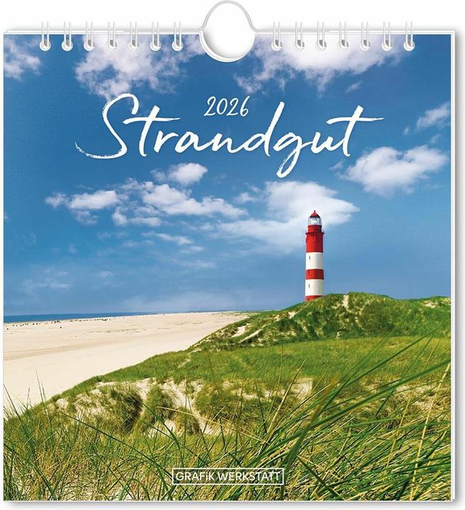 Image du produit Postkartenkalender 2026 Strandgut (16 x 17 cm, Allemand)