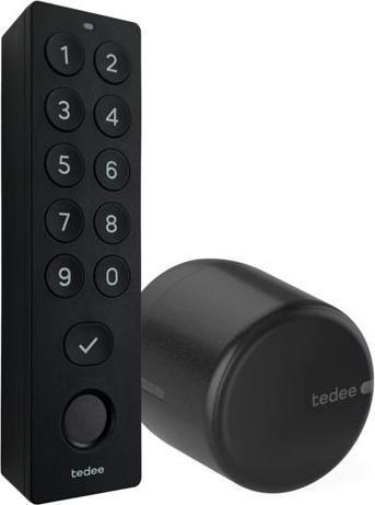 Produktbild Tedee Go 2 mit Keypad Pro (Bluetooth, Elektronische Zahlenkombination, Smartphone, Fingerabdruck)