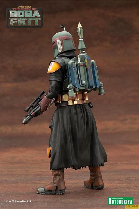 Actual product image Kotobukiya Star Wars: The Book of Boba Fett ARTFX+ Statue 1/10 Boba Fett 18 cm