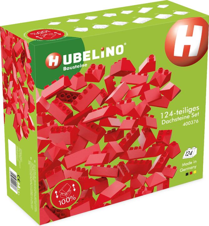 Actual product image Hubelino 124-piece roof tile set, compatible