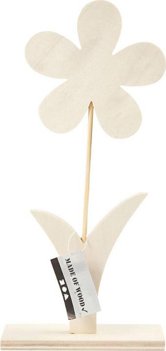 Immagine prodotto Creativ Company Fiore in legno con base, 26 cm