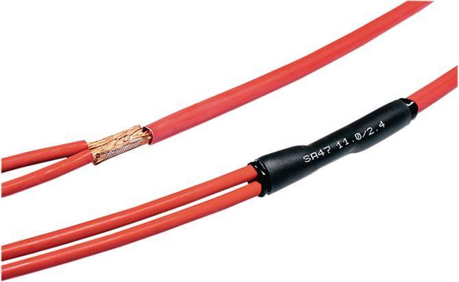 Actual product image HellermannTyton Heat shrink tubing polyolefin, radiation cross-linked, 1.65... 7.5mm, black, 1.2m (SA47-LA (1 x)