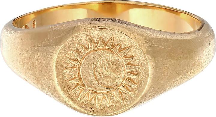 Image du produit Haze & Glory Halbmond, Siegelring, Sonne (54, Argent 925)
