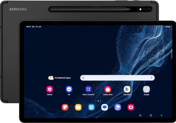 Actual product image Samsung Galaxy Tab S8+ (WLAN only, 12.40", 256 GB, Graphites)