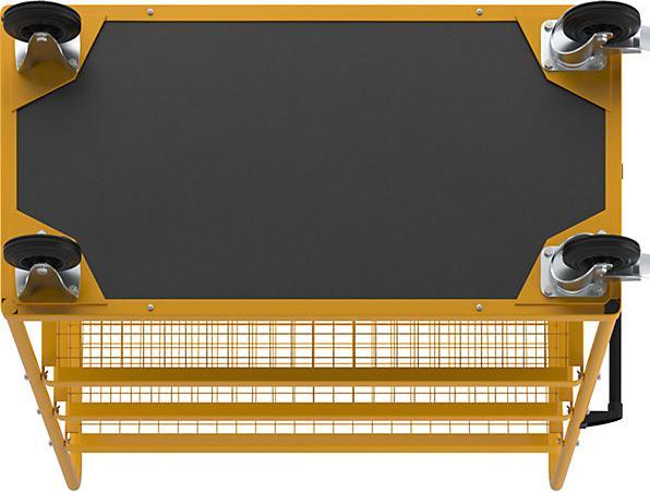 Actual product image kaiserkraft Professional shelf and tier trolley (250 kg)
