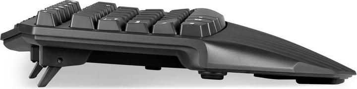Image du produit Perixx PERIBOARD-613 DE B, Clavier ergonomique compact sans fil, noir (DE, Sans fil)