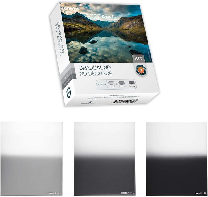 Actual product image Cokin H300-02 Gradual ND Kit incl. 3 filters (82 mm, Neutral density filter, 82 mm)