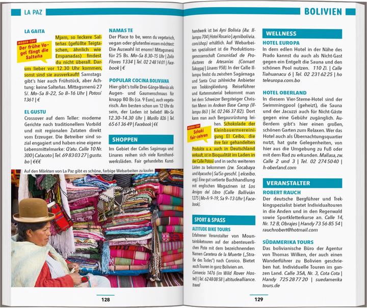 Produktbild Reiseführer Peru & Bolivien (Deutsch, Eva Tempelmann, Gesine Froese, 2023)